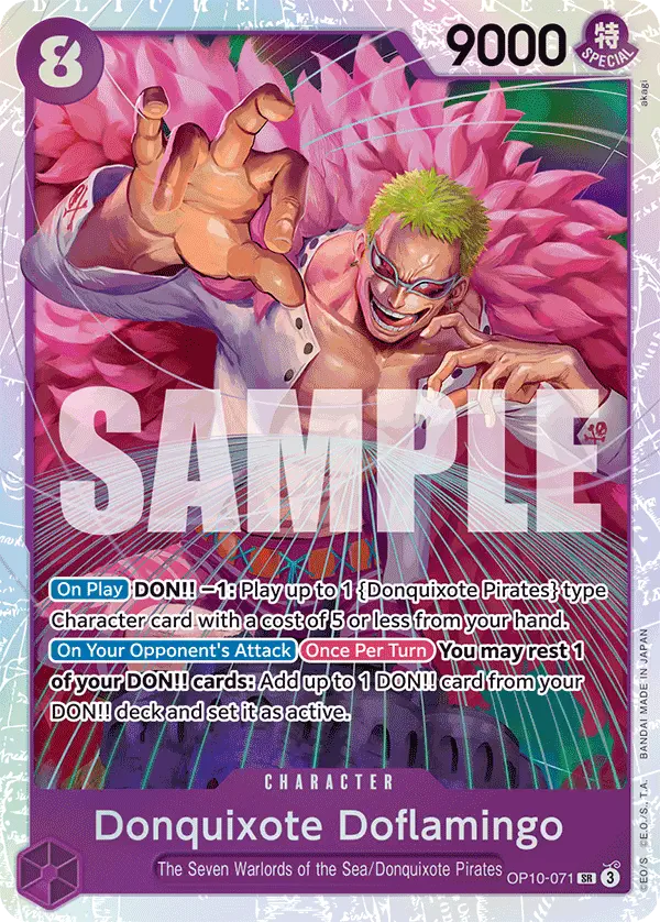 Immagine carta Donquixote Doflamingo