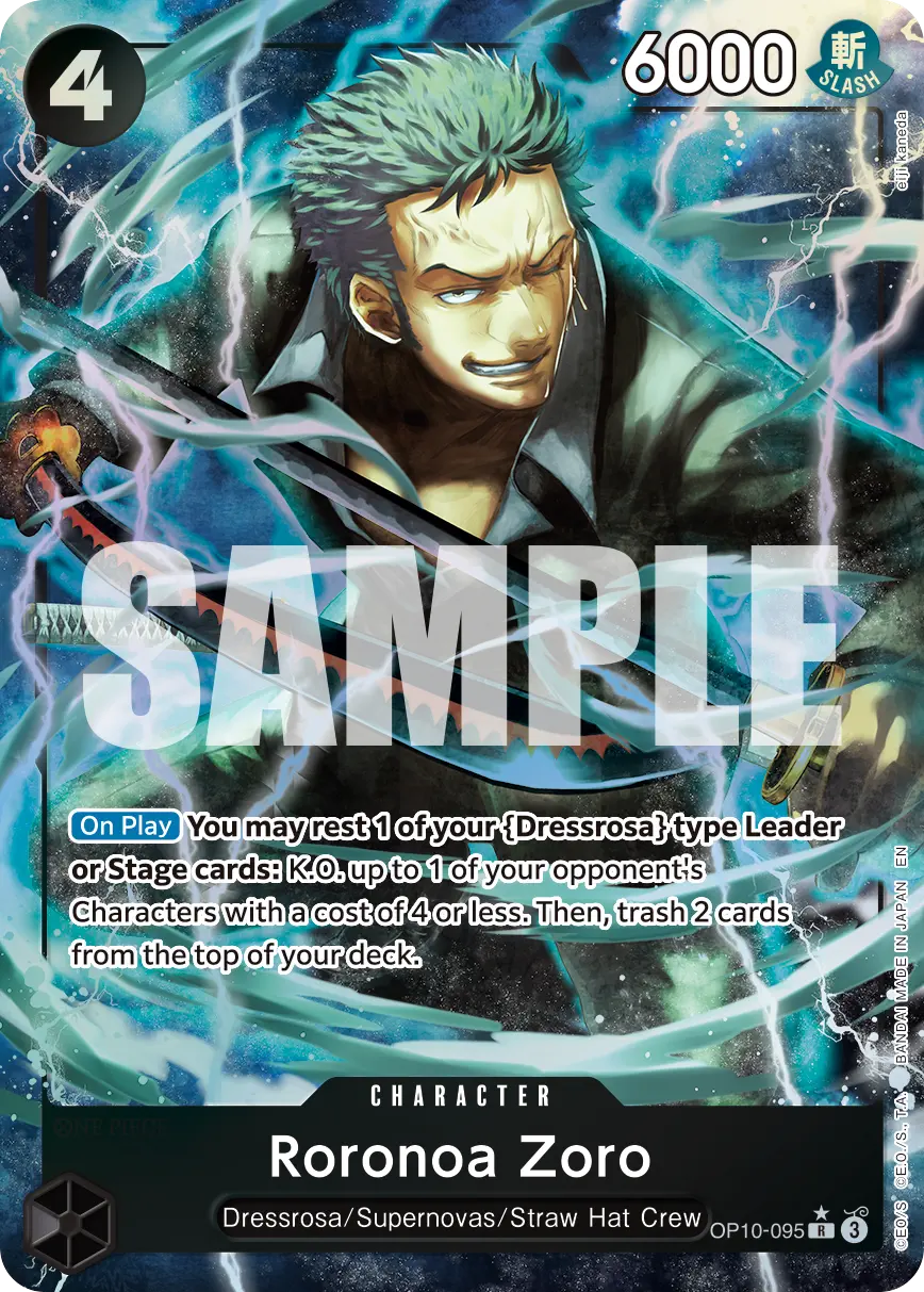 Immagine carta Roronoa Zoro