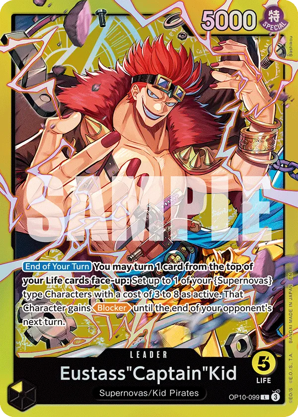 Immagine carta Eustass "captain" Kid