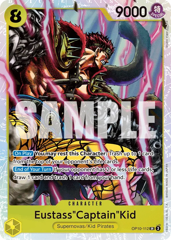 Immagine carta Eustass "captain" Kid