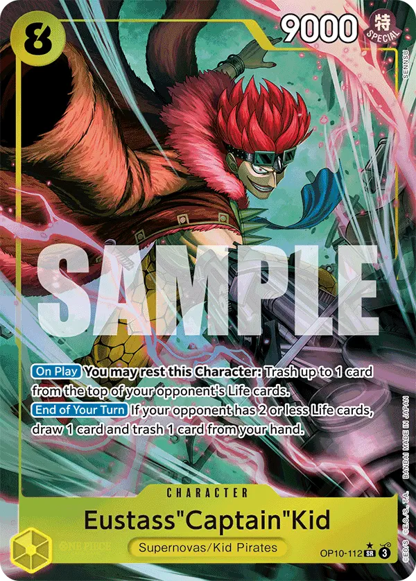 Immagine carta Eustass "captain" Kid