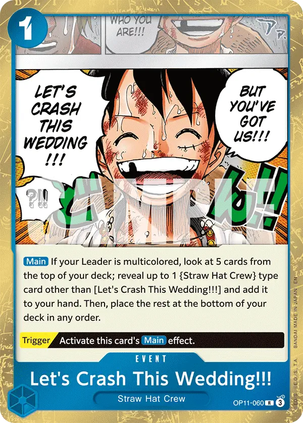 Immagine carta Let's Crash This Wedding!!!