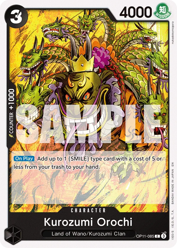 Immagine carta Kurozumi Orochi