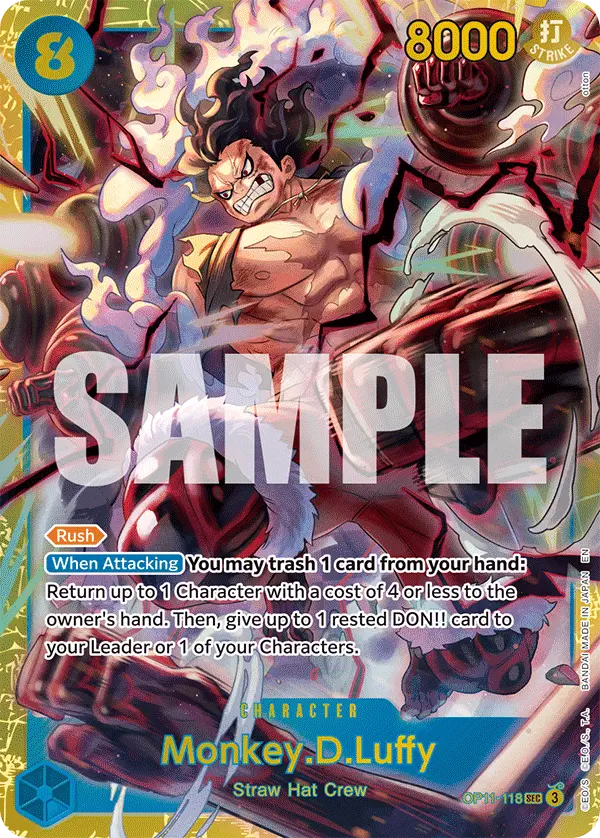 Immagine carta Monkey D Luffy