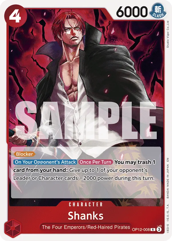 Immagine carta Shanks