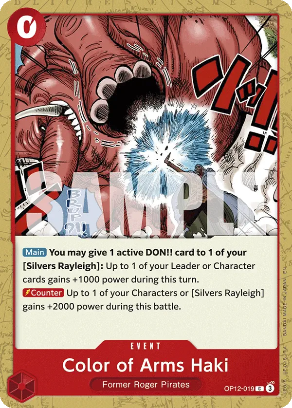 Immagine carta Color Of Arms Haki