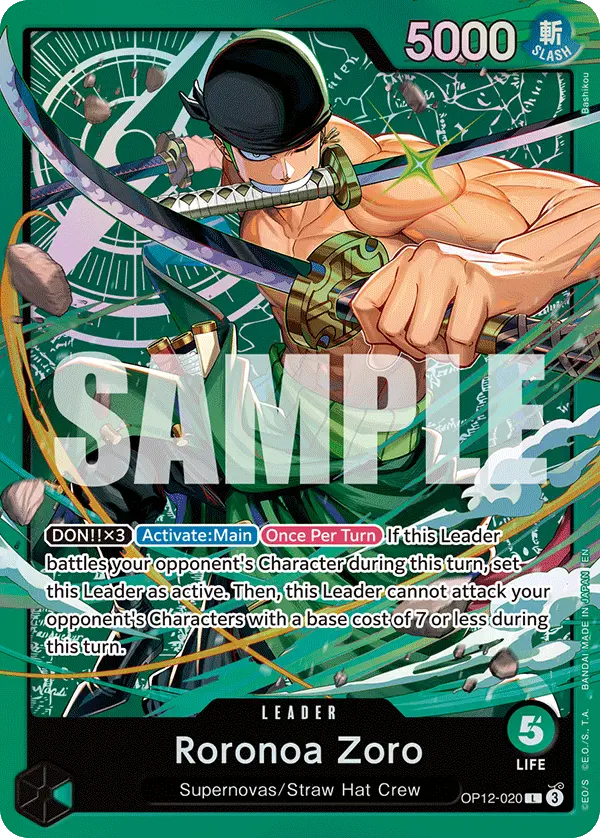 Immagine carta Roronoa Zoro