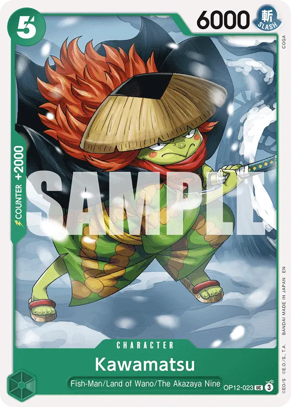 Immagine carta Kawamatsu