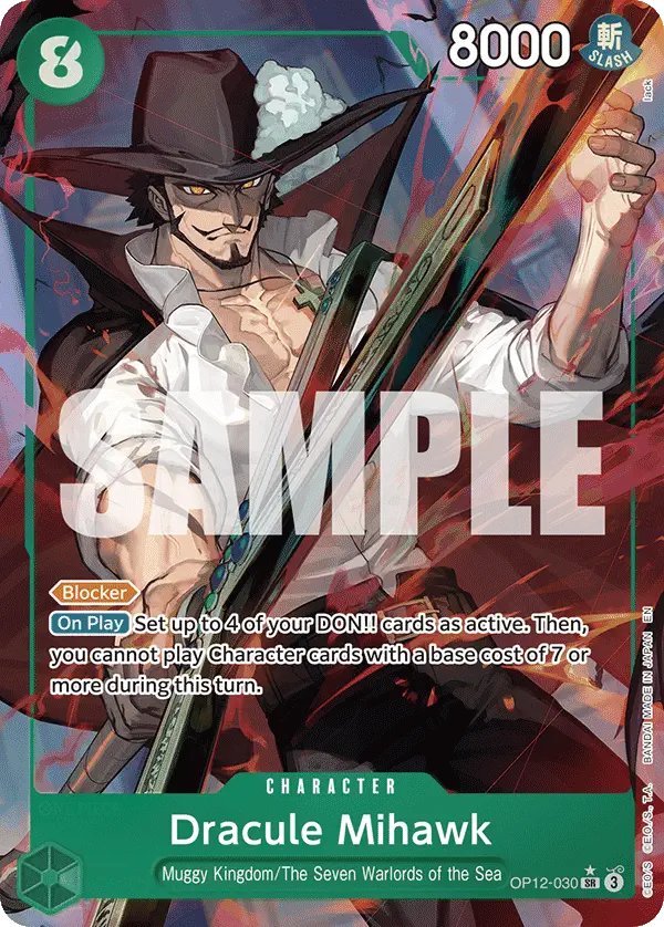 Immagine carta Dracule Mihawk