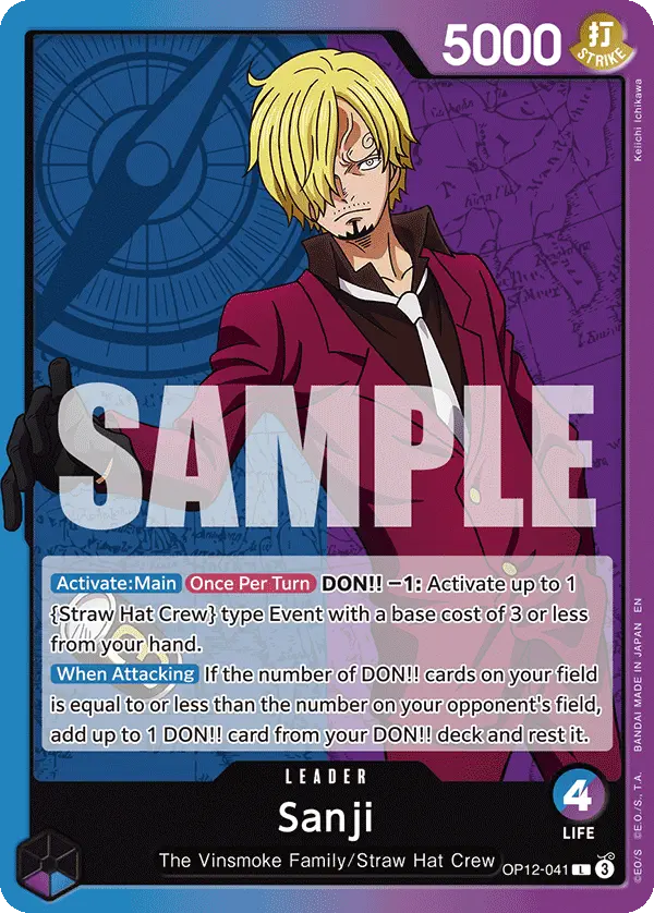 Immagine carta Sanji