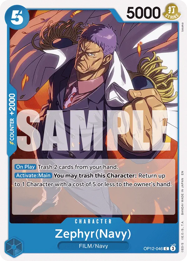 Immagine carta Zephyr (navy)