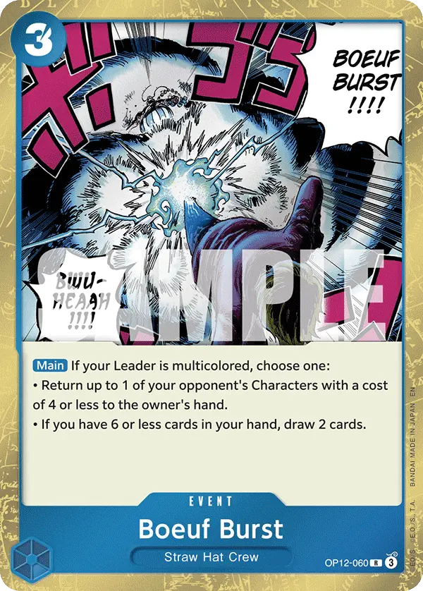 Immagine carta Boeuf Burst