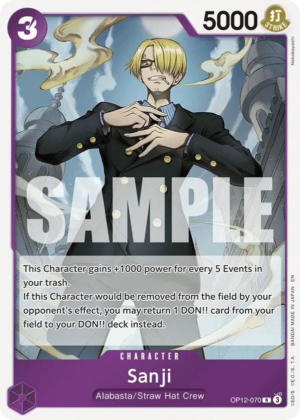 Immagine carta Sanji