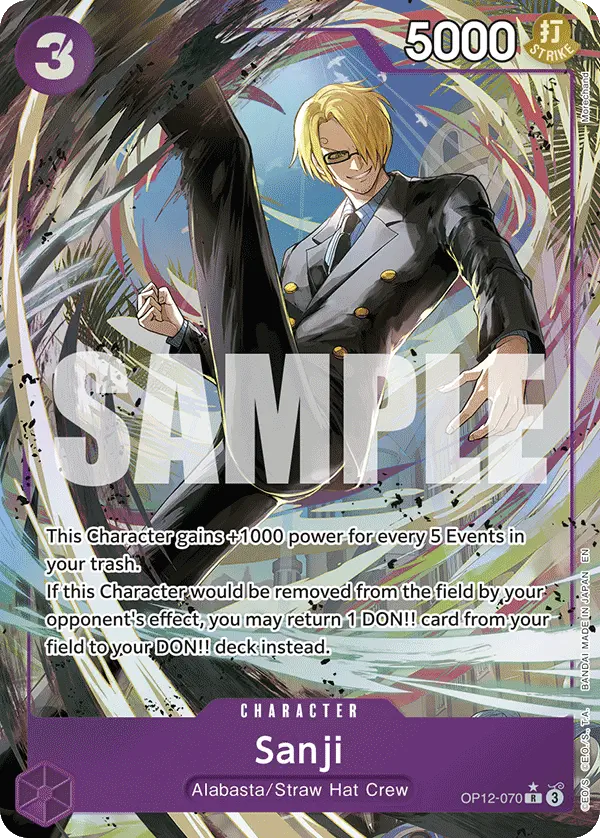 Immagine carta Sanji