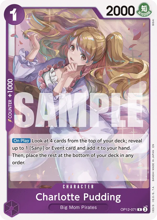 Immagine carta Charlotte Pudding