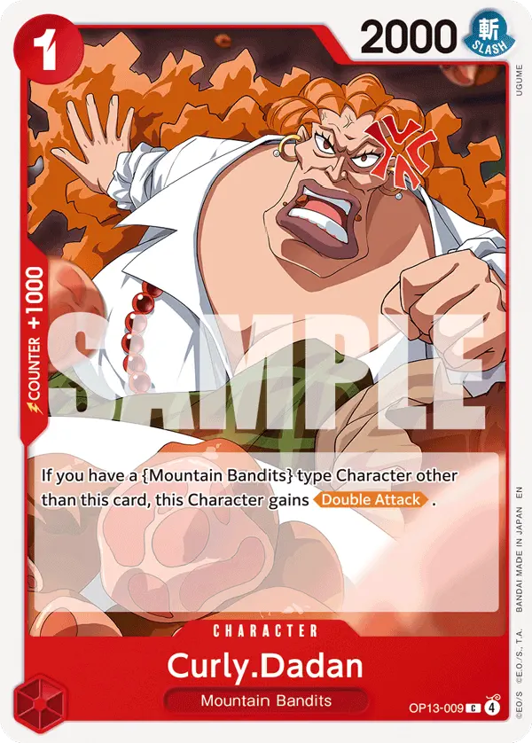 Immagine carta Curly Dadan