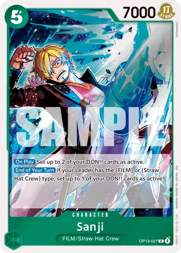 Immagine carta Sanji