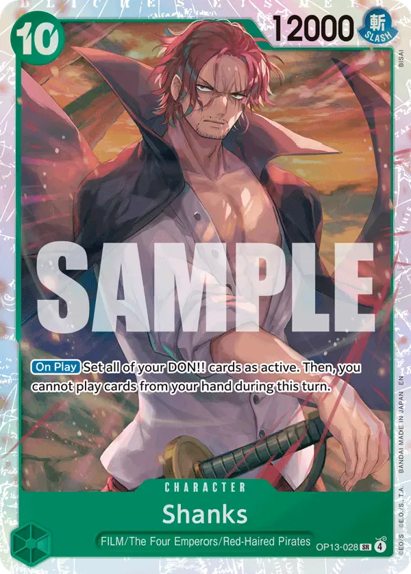 Immagine carta Shanks