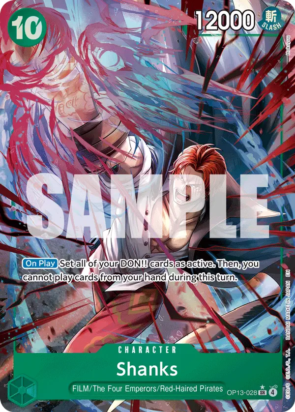 Immagine carta Shanks