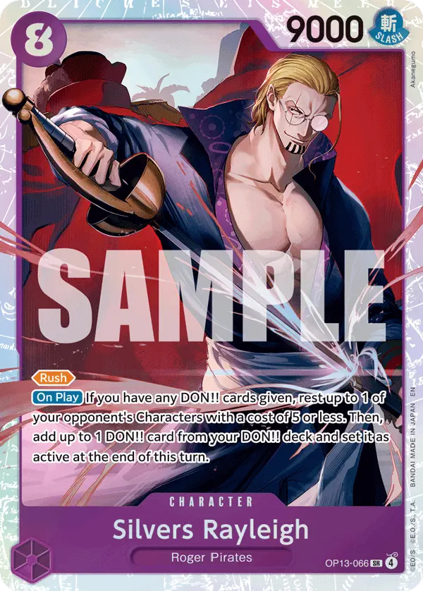 Immagine carta Silvers Rayleigh