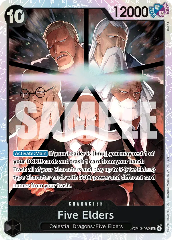 Immagine carta Five Elders
