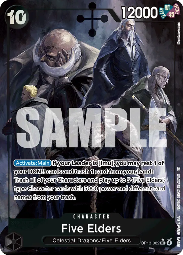 Immagine carta Five Elders