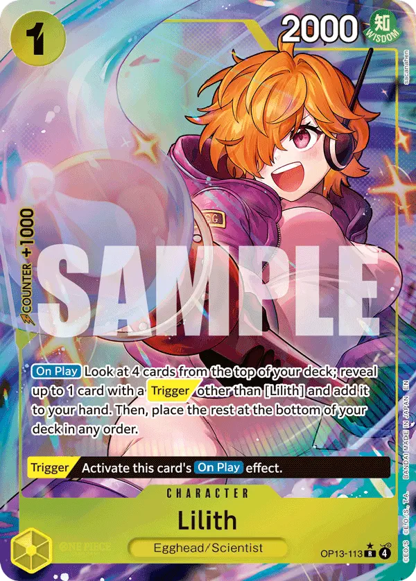 Immagine carta Lilith