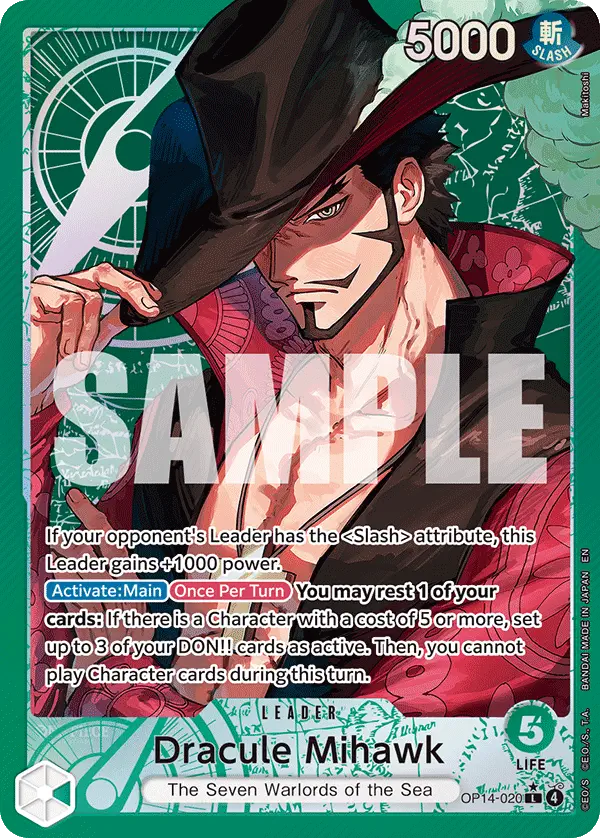 Immagine carta Dracule Mihawk