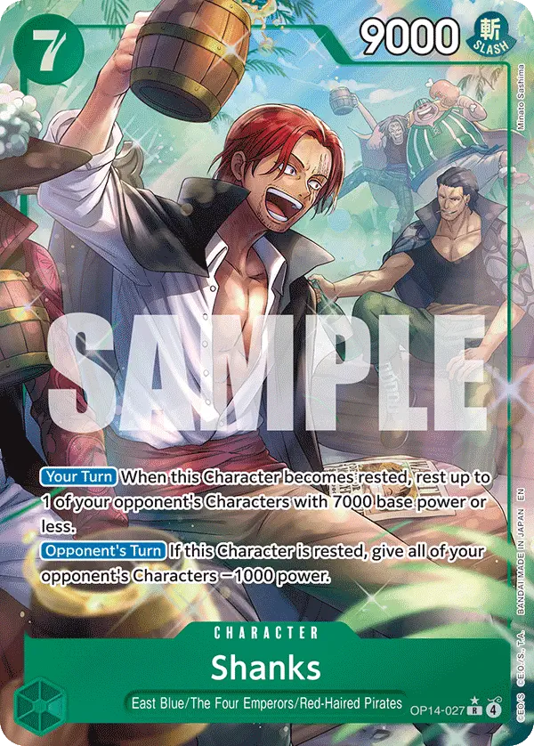 Immagine carta Shanks