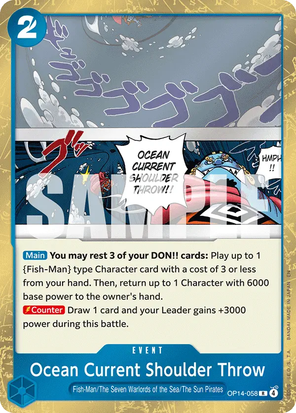 Immagine carta Ocean Current Shoulder Throw