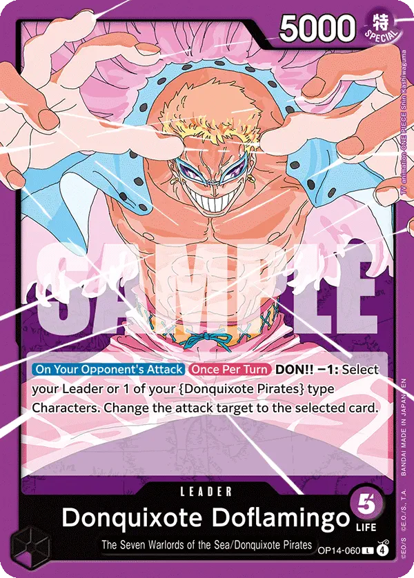 Immagine carta Donquixote Doflamingo