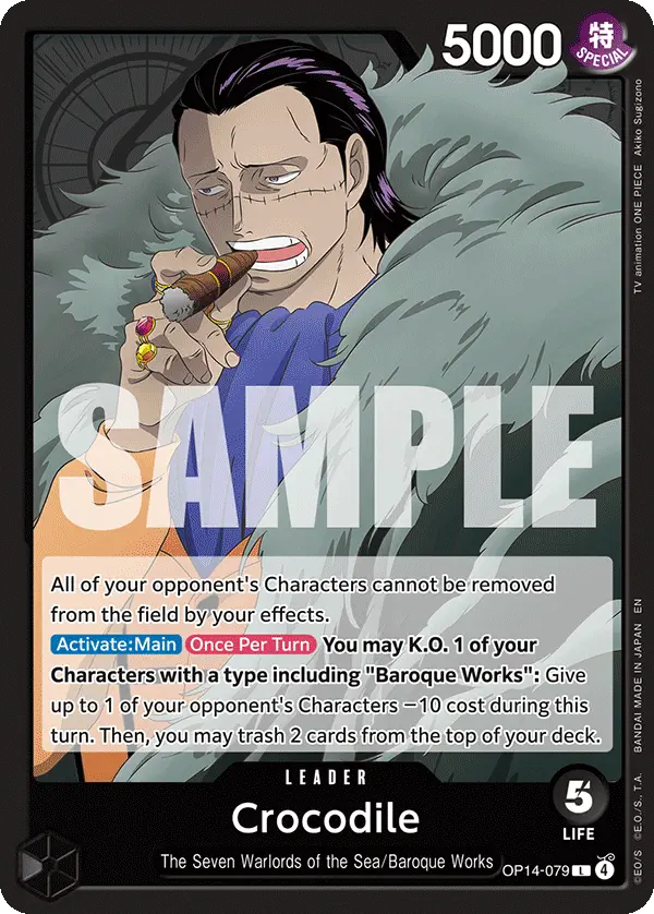 Immagine carta Crocodile