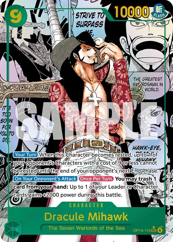 Immagine carta Dracule Mihawk
