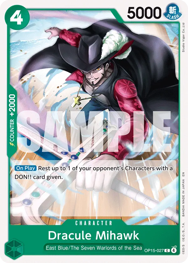 Immagine carta Dracule Mihawk