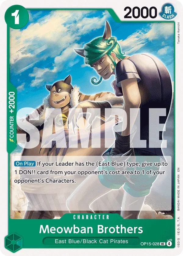 Immagine carta Meowban Brothers