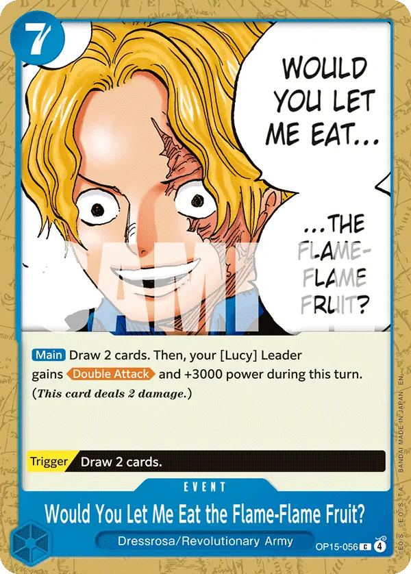Immagine carta Would You Let Me Eat The Flame-flame Fruit?