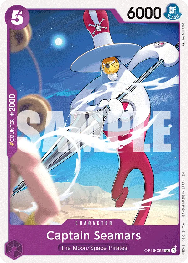 Immagine carta Captain Seamars