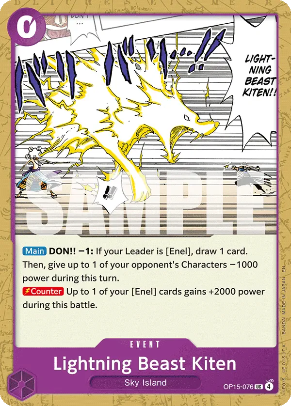 Immagine carta Lightning Beast Kiten