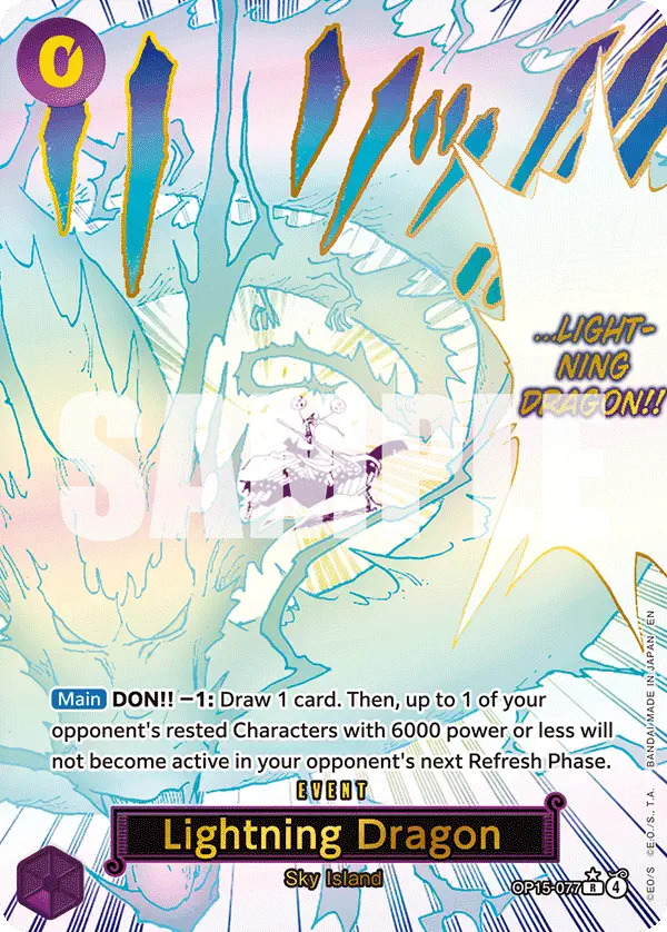 Immagine carta Lightning Dragon