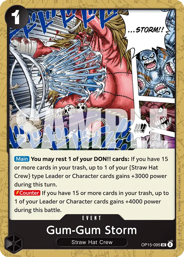 Immagine carta Gum-gum Storm