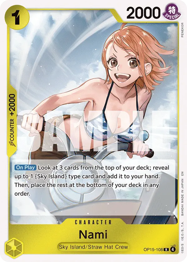 Immagine carta Nami