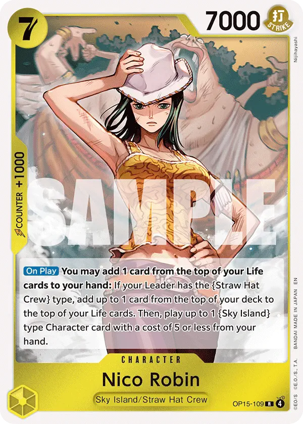 Immagine carta Nico Robin