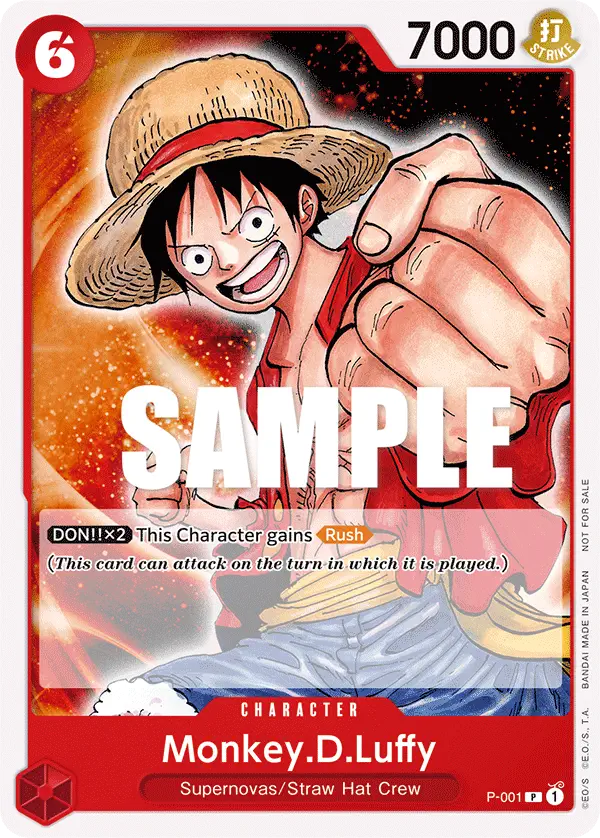 Immagine carta Monkey D Luffy