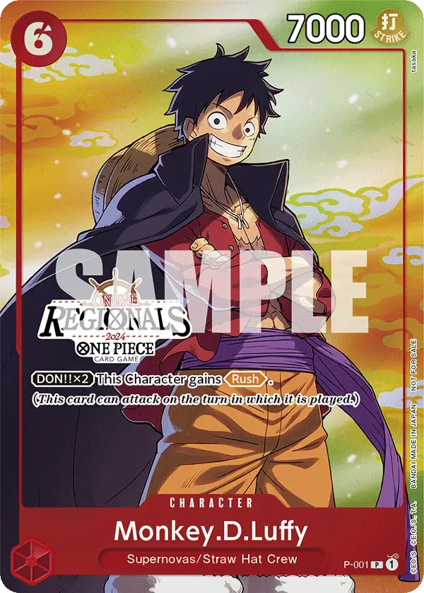 Immagine carta Monkey D Luffy