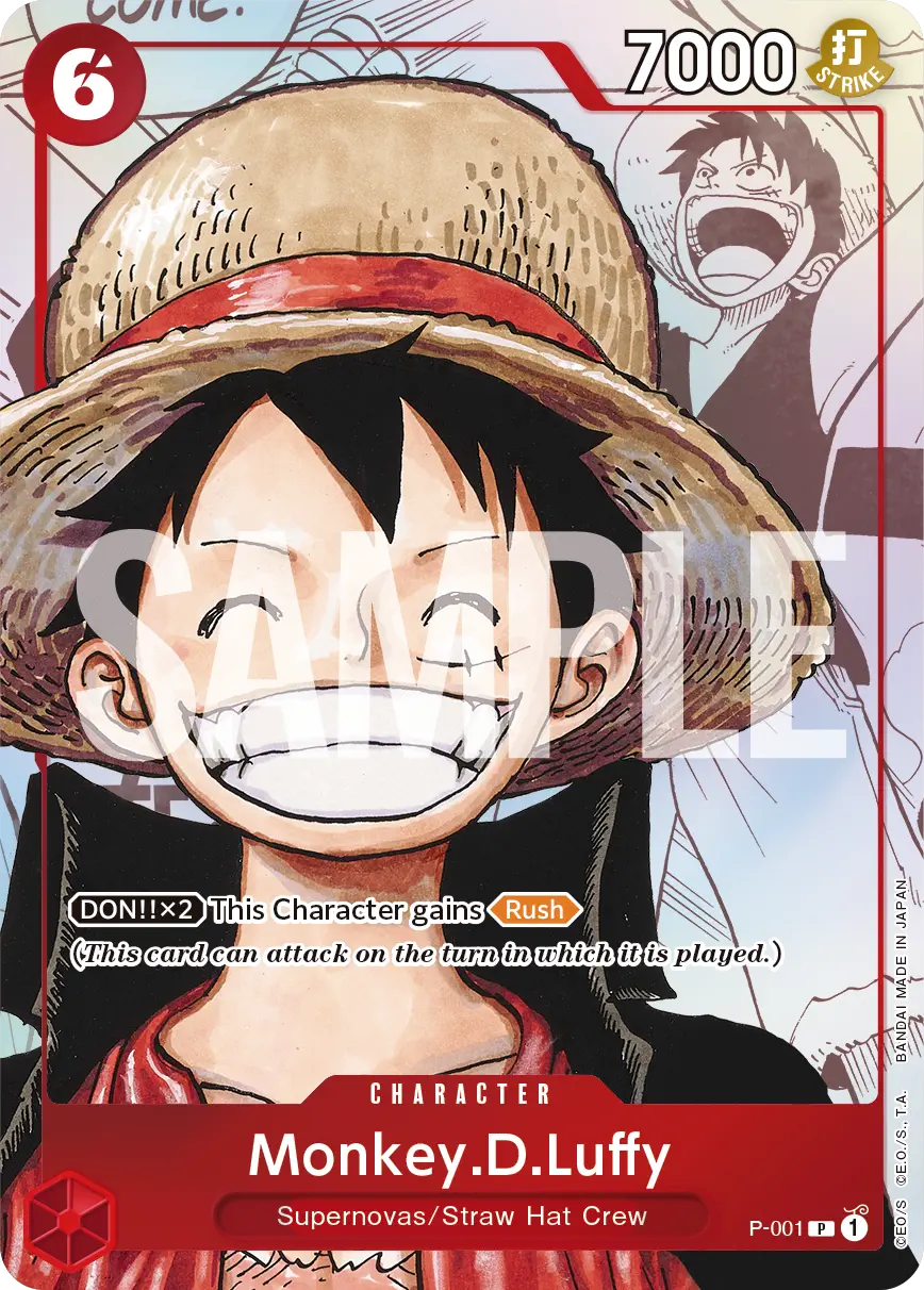 Immagine carta Monkey D Luffy