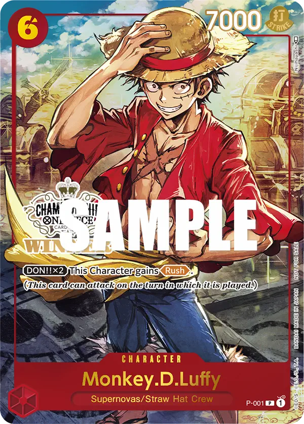 Immagine carta Monkey D Luffy