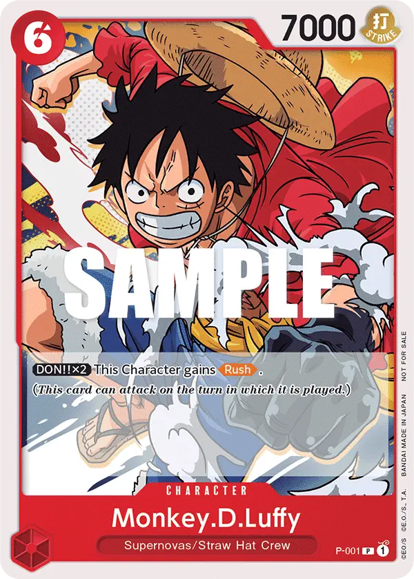 Immagine carta Monkey D Luffy
