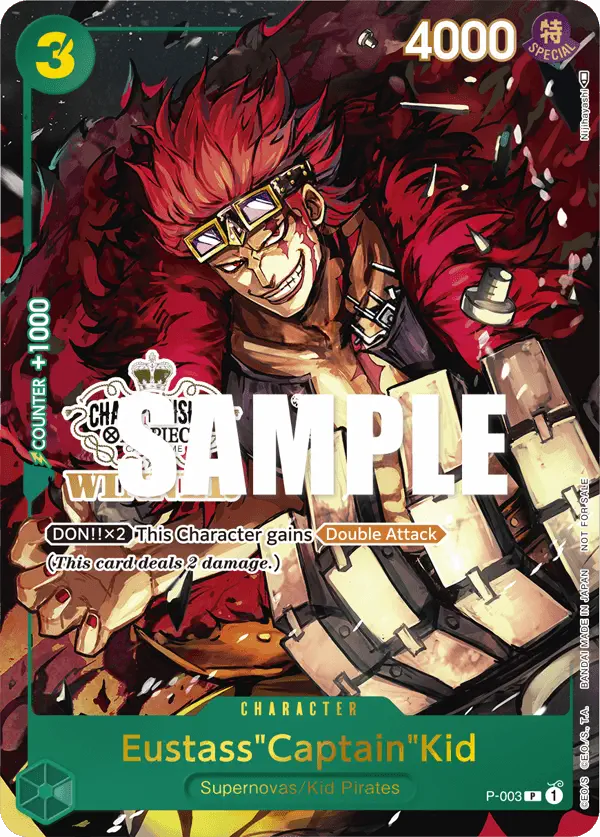 Immagine carta Eustass "captain" Kid