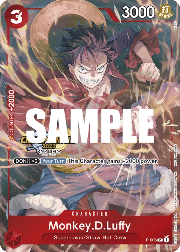 Immagine carta Monkey D Luffy