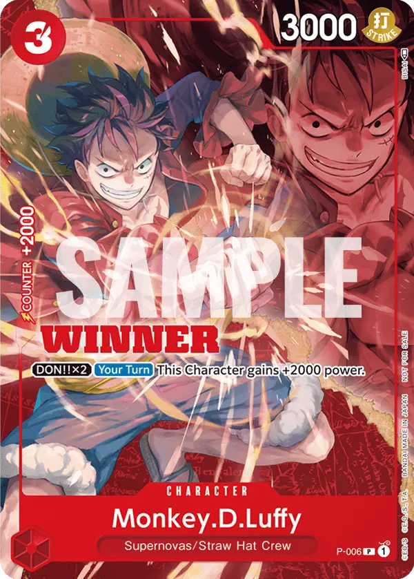 Immagine carta Monkey D Luffy